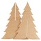 2-Pcs Slotted Wooden Christmas Tree, From 6" - 18" | Woodpeckers